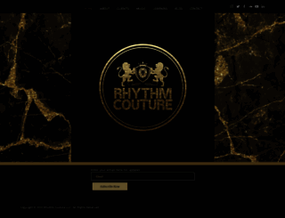 rhythmcouture.com screenshot