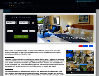 ria-park-garden.hotel-rez.com screenshot