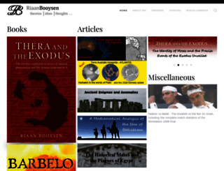 riaanbooysen.com screenshot