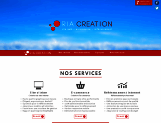 riacreation.fr screenshot