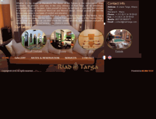 riad-targa.com screenshot