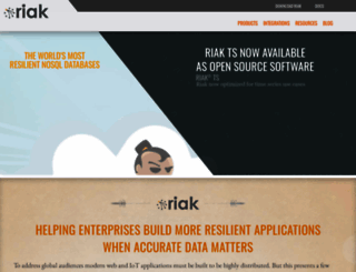riak.com screenshot