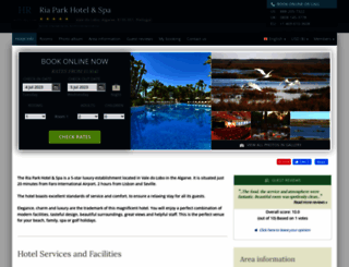 riaparkspa.hotel-rez.com screenshot