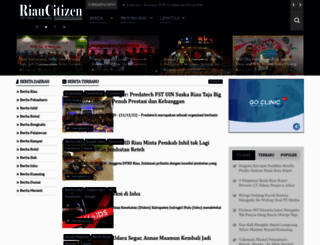 riaucitizen.com screenshot