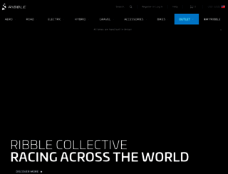 ribblecycles.co.uk screenshot