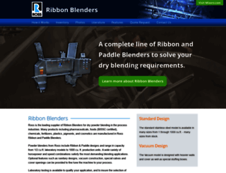 ribbonblenders.com screenshot