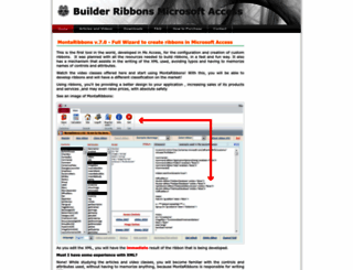 ribbons-access.com screenshot