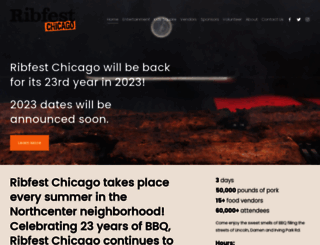 ribfest-chicago.com screenshot