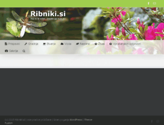 ribniki.si screenshot