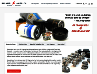 ricambiamerica.com screenshot