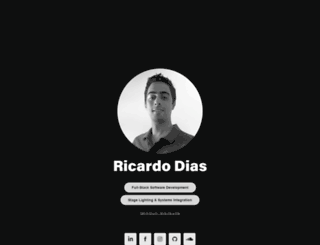 ricardo-dias.com screenshot