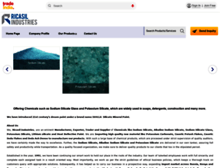 ricasilindustries.com screenshot