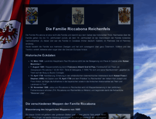 riccabona.info screenshot