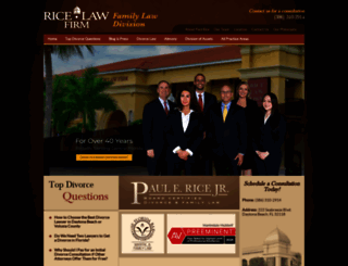 ricefamilylawyers.com screenshot