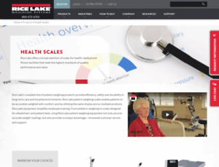 ricelakehealth.com screenshot