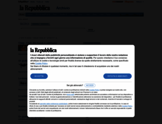 ricerca.repubblica.it screenshot