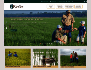 ricetec.com screenshot