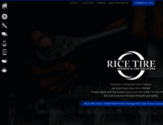 ricetire.com screenshot