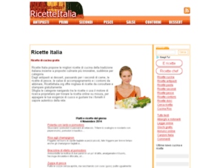ricetteitalia.org screenshot