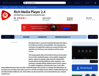 rich-media-player.informer.com screenshot