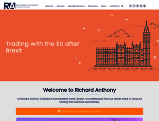 richard-anthony.co.uk screenshot