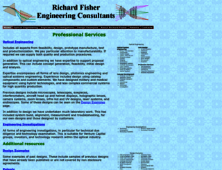 richardfisher.com screenshot