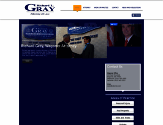 richardgrayattorney.com screenshot