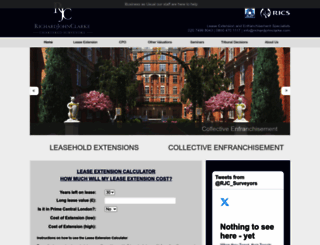 richardjohnclarke.com screenshot