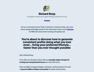 richardroop.com screenshot