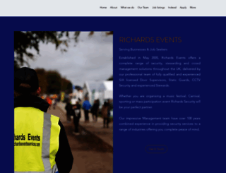 richardseventsservices.com screenshot