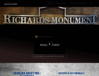 richardsmonument.com screenshot