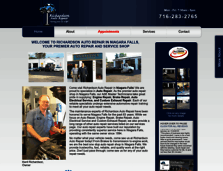 richardsonautorepair.com screenshot