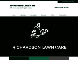 richardsonlawncare.net screenshot