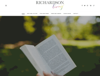 richardsonliving.com screenshot