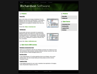 richardsonsoftware.com screenshot