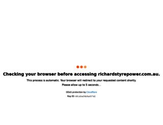 richardstyrepower.com.au screenshot