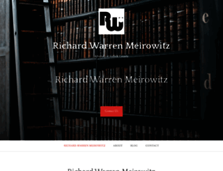 richardwarrenmeirowitz.wordpress.com screenshot