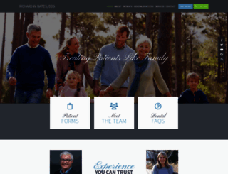 richardwbatesdds.com screenshot