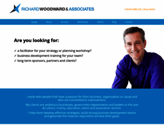 richardwoodward.com.au screenshot