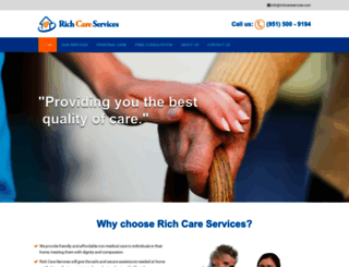 richcareservices.com screenshot