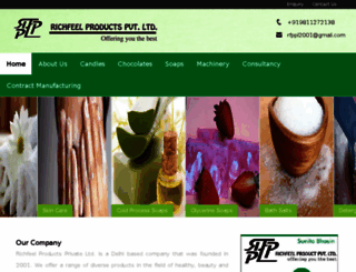 richfeelproducts.com screenshot