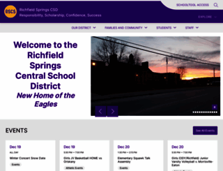 richfieldcsd.schoolwires.net screenshot