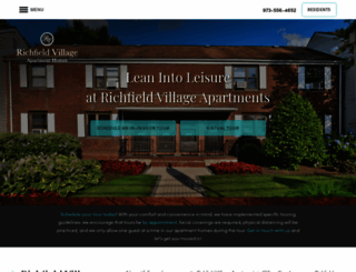 richfieldvillageapartments.com screenshot