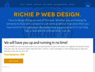 richiepwebdesign.com screenshot