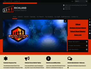 richland.k12.wi.us screenshot