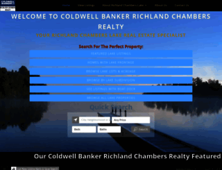 richlandchamberslakerealestate.com screenshot
