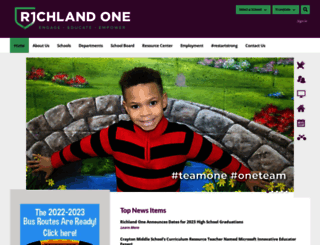 richlandone.org screenshot