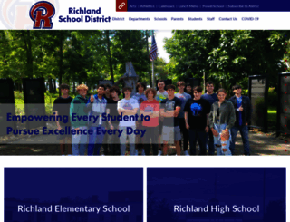 richlandsd.com screenshot