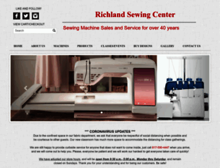 richlandsewing.com screenshot