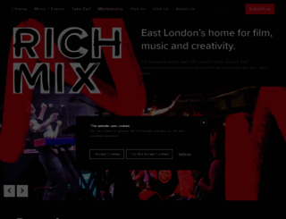richmix.org.uk screenshot
